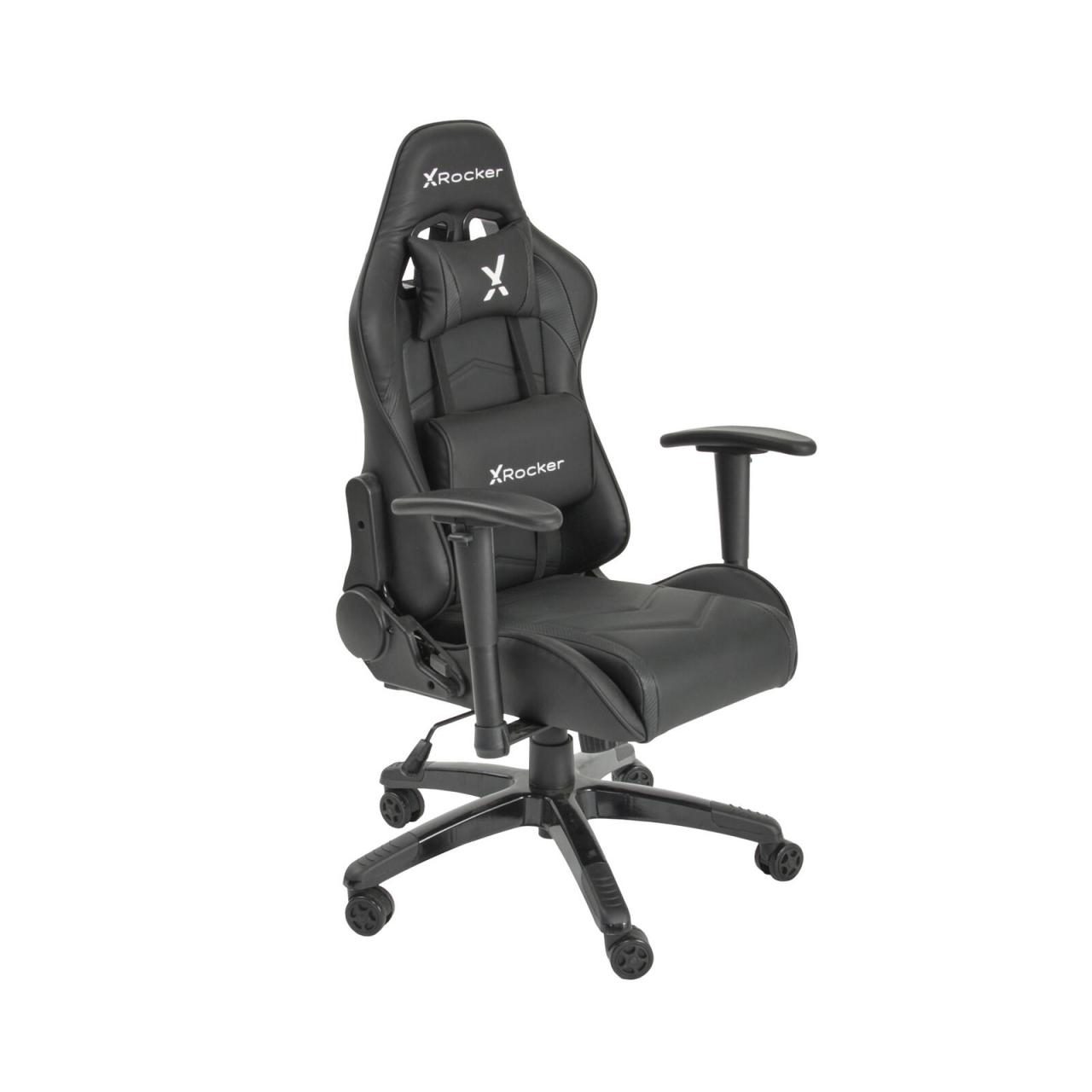 0094338230277 - X Rocker Agility Compact eSports - Gaming-Bürodrehstuhl für Kinder & Teenager - schwarz