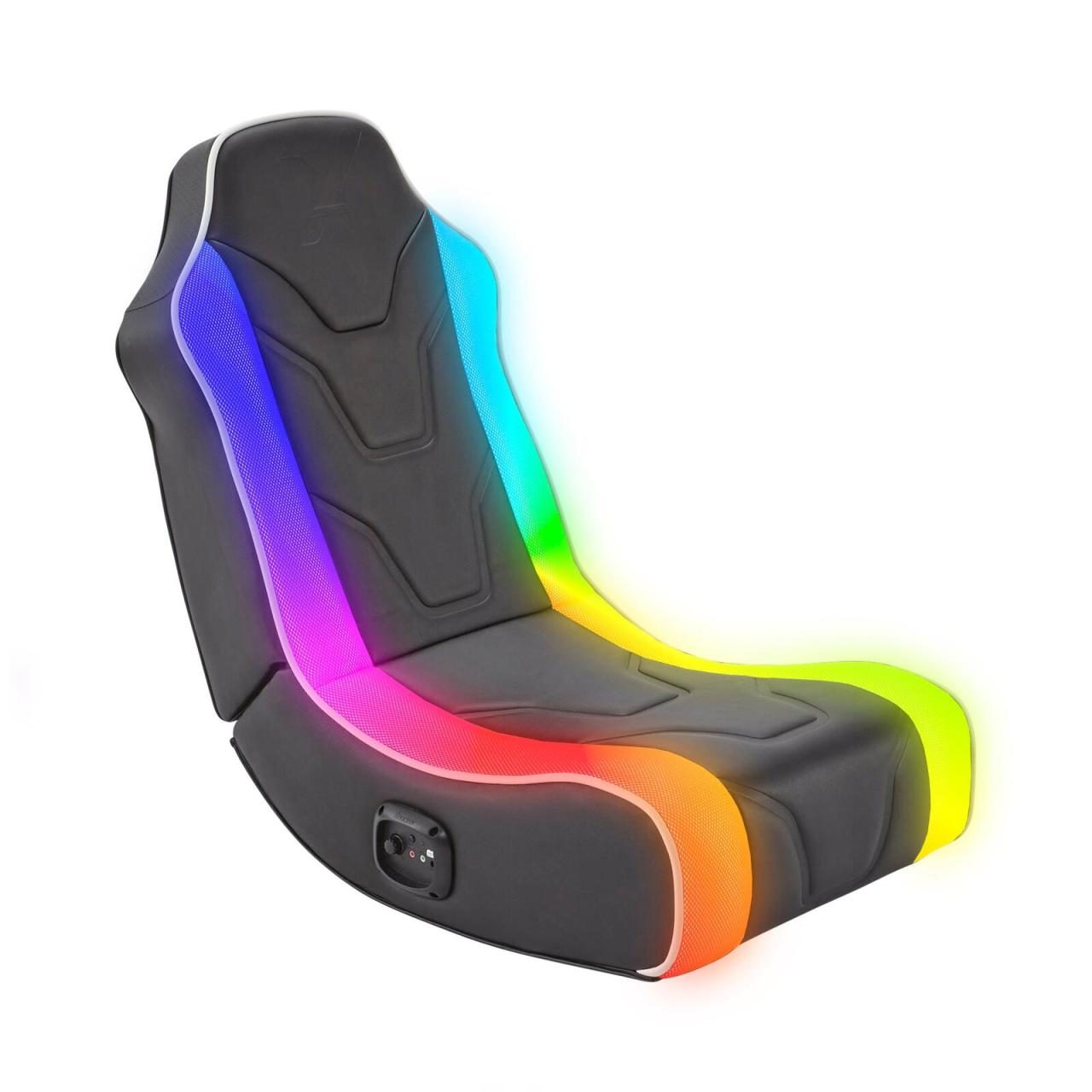 0094338514032 - Chimera RGB 20 Floor Rocker Gaming-Bodensessel für Kinder & Jugendliche mit Audiosystem & RGB-Beleuchtung - sch