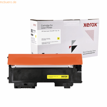 0095205037524 - - Gelb - kompatibel - Tonerpatrone (Alternative zu HP W2072A) - für HP Color Laser 150a 150nw MFP 178nw MFP 178nwg MFP 179fnw MFP 179fwg