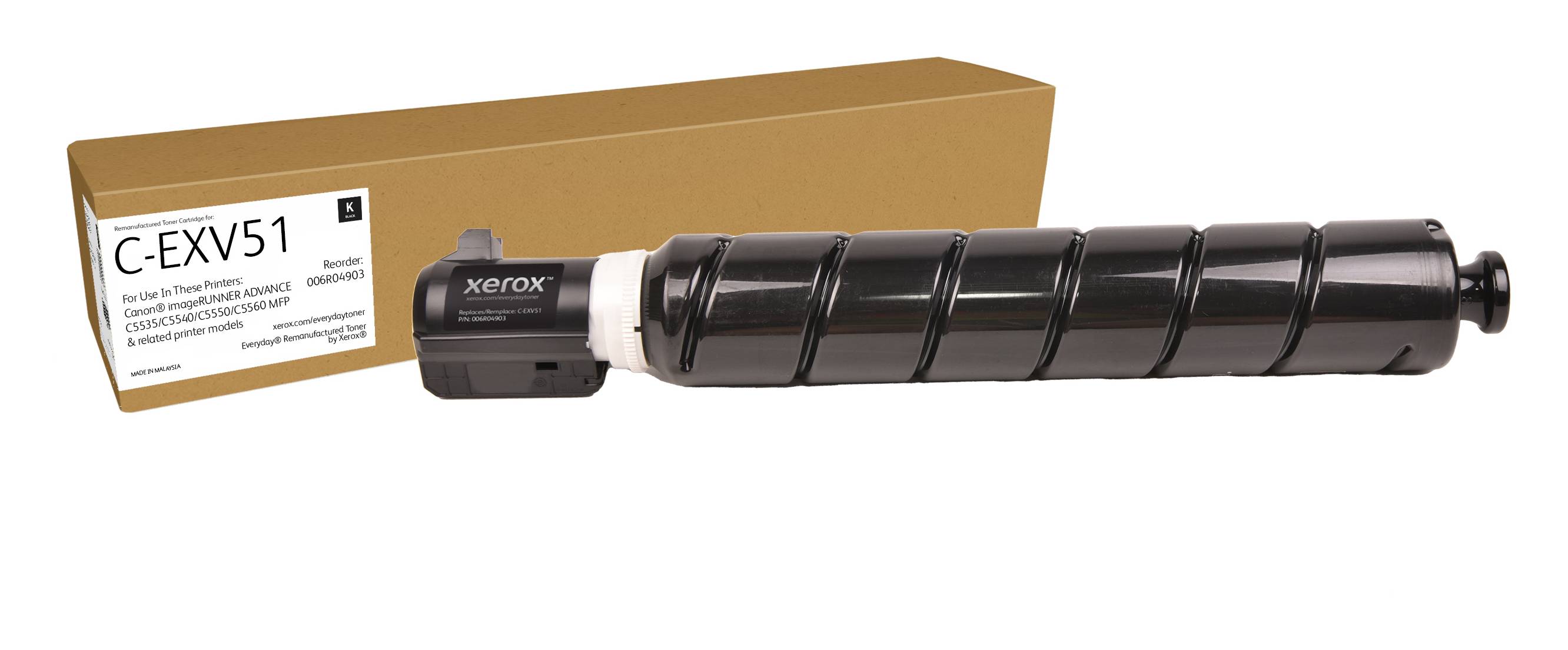 0095205049565 - Everyday - black - compatible - remanufactured - toner cartridge (alternative for Canon 0481C002 Canon C-EXV51) - Green World Alliance return programme - Tonerpatrone Schwarz 0095205049565 - Everyday - black - compatible - remanufactured - toner cartridge (alternative for Canon 0481C002 Canon C-EXV51) - Green World Alliance return programme - Tonerpatrone Schwarz