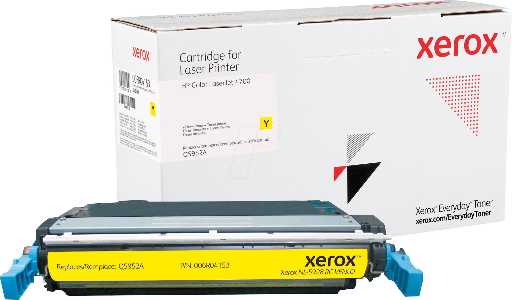 0095205064056 - Everyday Toner Yellow cartridge equivalent to HP Q5952A 643A for use in Gelb (006R04153) (006R04153)