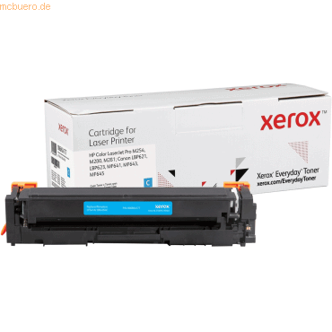 0095205064414 - Everyday - Toner Cyan - ersetzt HP 203A and Canon CRG-054C für HP Color LaserJet Pro M254 M280 M281 Canon LBP621 LBP623 MF641 MF643 MF645