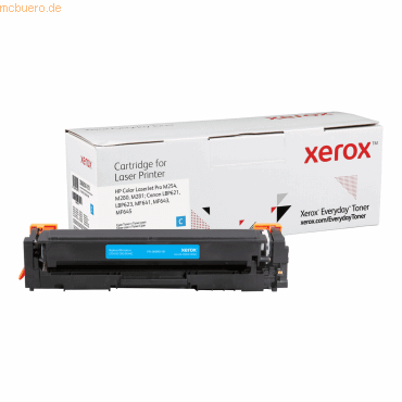 0095205064452 - Everyday - Toner High Yield Cyan - ersetzt HP 203X and Canon CRG-054HC für HP Color LaserJet Pro M254 M280 M281 Canon LBP621 LBP623 MF641 MF643 MF645