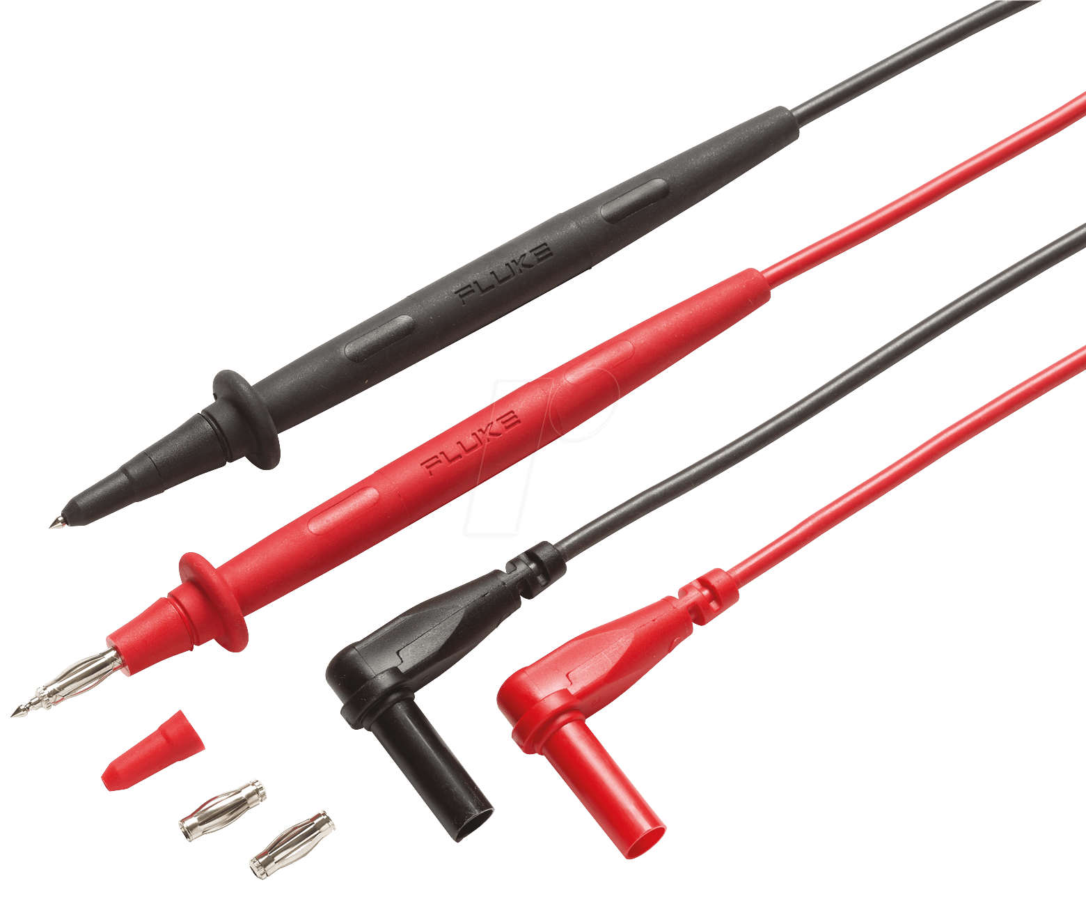 0095969207607 - FLUKE TL76 - Messleitung TwistGuard angespitzt rot   schwarz 10 A