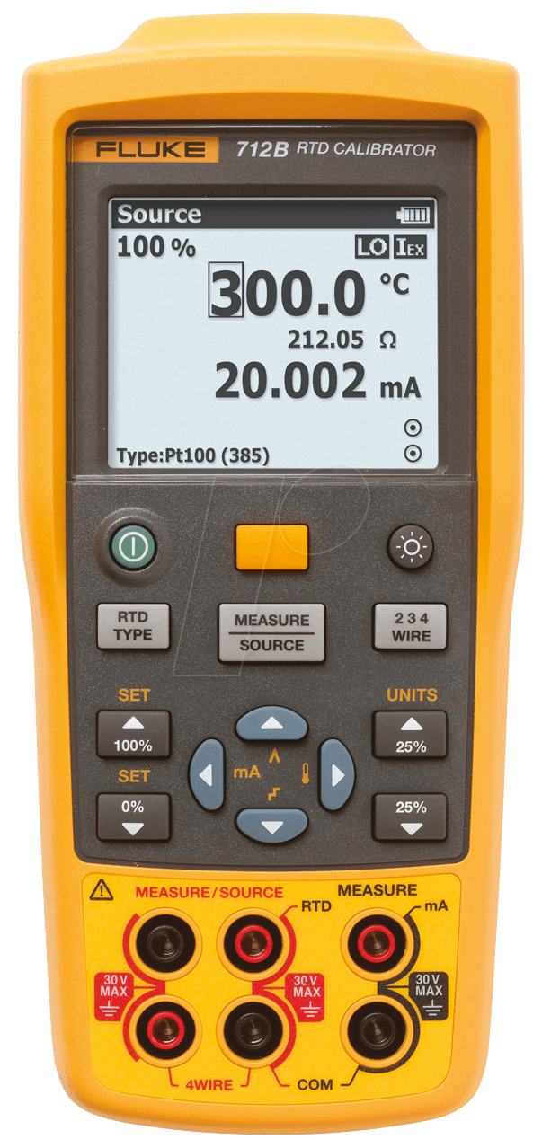 0095969686402 - FLUKE 712 B - Kalibrator für  Widerstandsthermometer 712 B