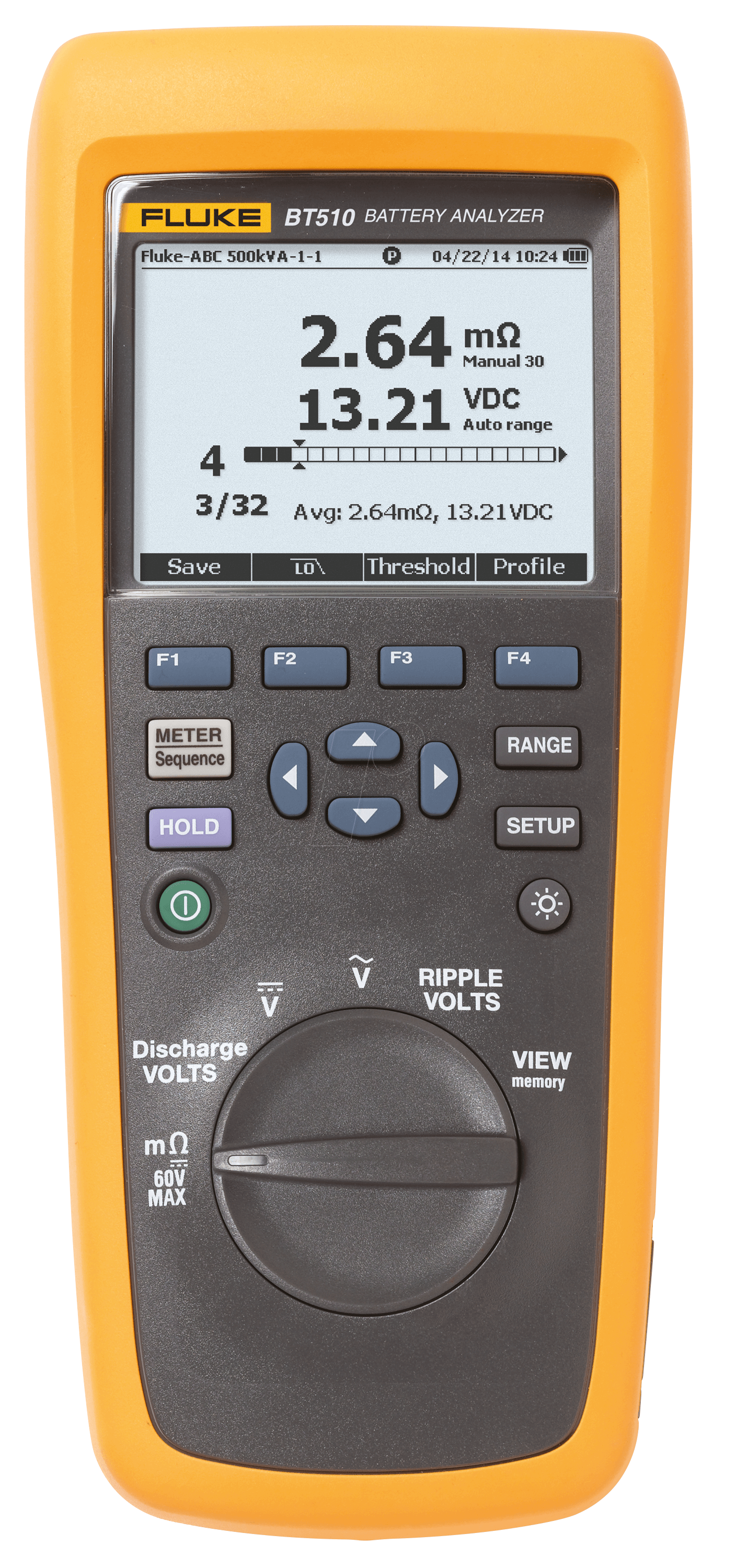 0095969727242 - FLUKE BT510 - Batterietester BT510 0 - 600 V AC DC