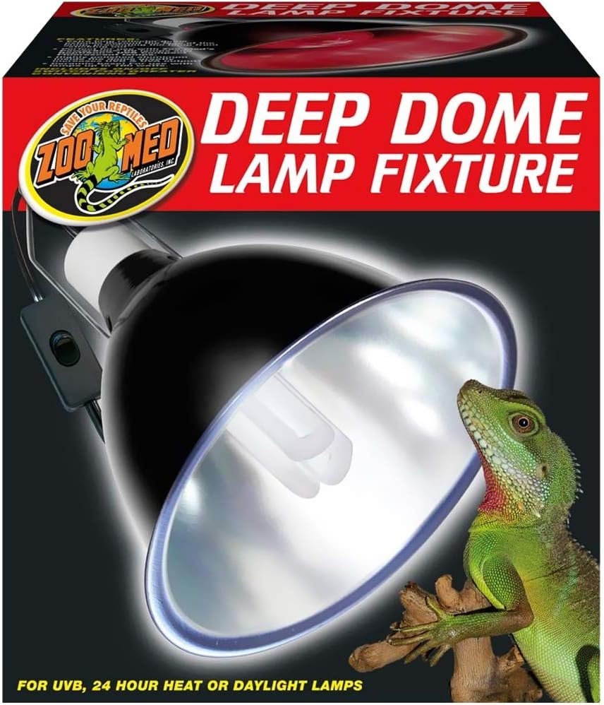 0097612321708 - Repti Deep Dome Lampenfassung max 160W für optimale Terrarienbeleuchtung