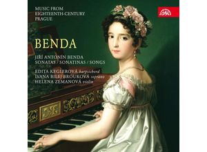 0099925418427 - Music From 18th Century Prague-Sonate In F-Dur + - Keglerova Bilej Broukova Zemanova Flekova Stryncl (CD)