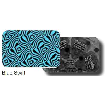 0188122000396 - Plektrumkarte blue swirl