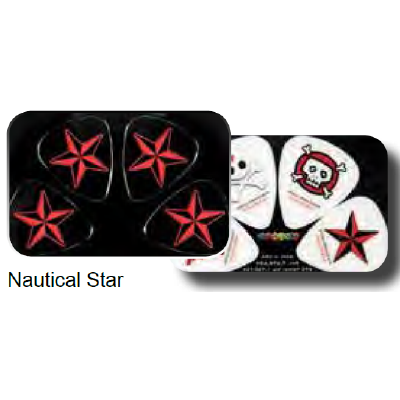 0188122000853 - Plektrumkarte Nautical Star