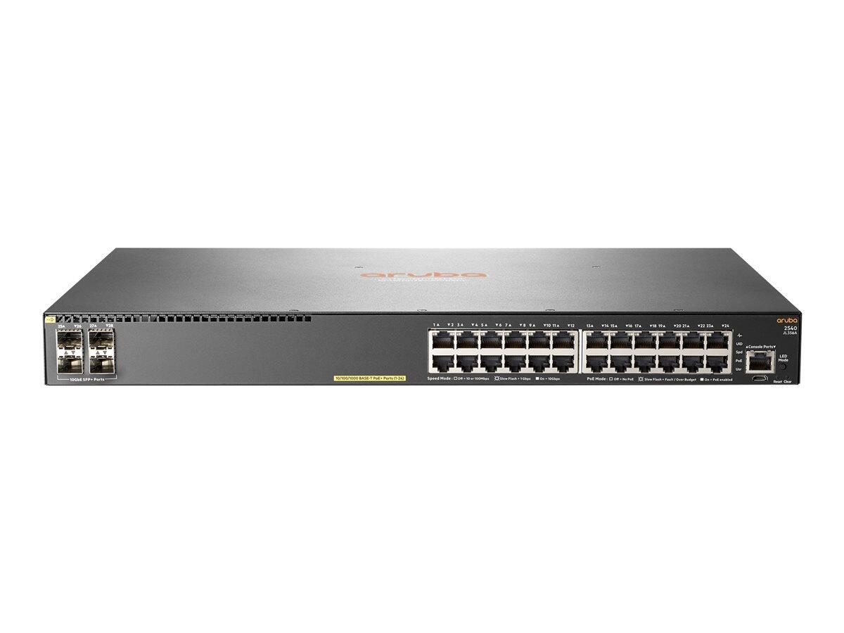 0190017094632 - HPE Aruba 2540 24G PoE+ 4SFP+ Switch JL35