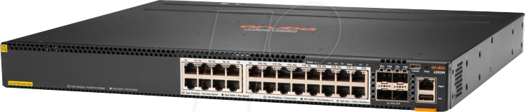 0190017339429 - Hpe Aruba 6300M Switch 24 Port Smart Rate 1 25 5Gb JL660A (JL660A) - Hewlett Packard