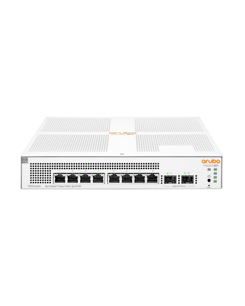 0190017355238 - Hewlett Packard - hpe Aruba Instant On 1930-8G-2SFP-PoE (124W) Web Managed Switch (JL681AABB)