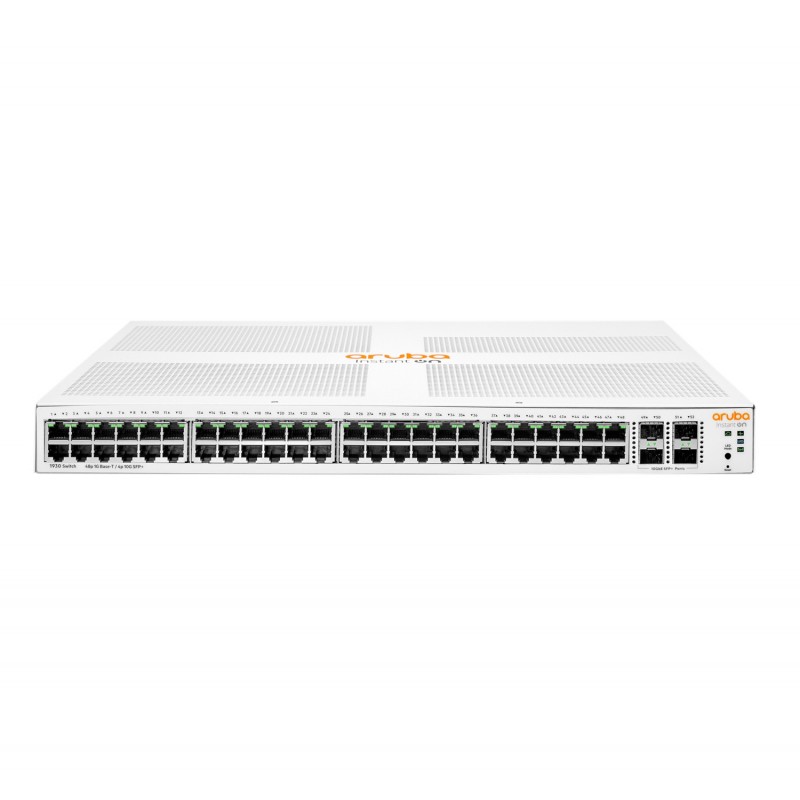 0190017356112 - HPE Aruba Instant On 1930 48G 4SFP SFP+ Switch - Switch - L2+ - managed - 48 x 10 100 1000 + 4 x 1 Gigabit   10 Gigabit SFP+ - an Rack montierbar