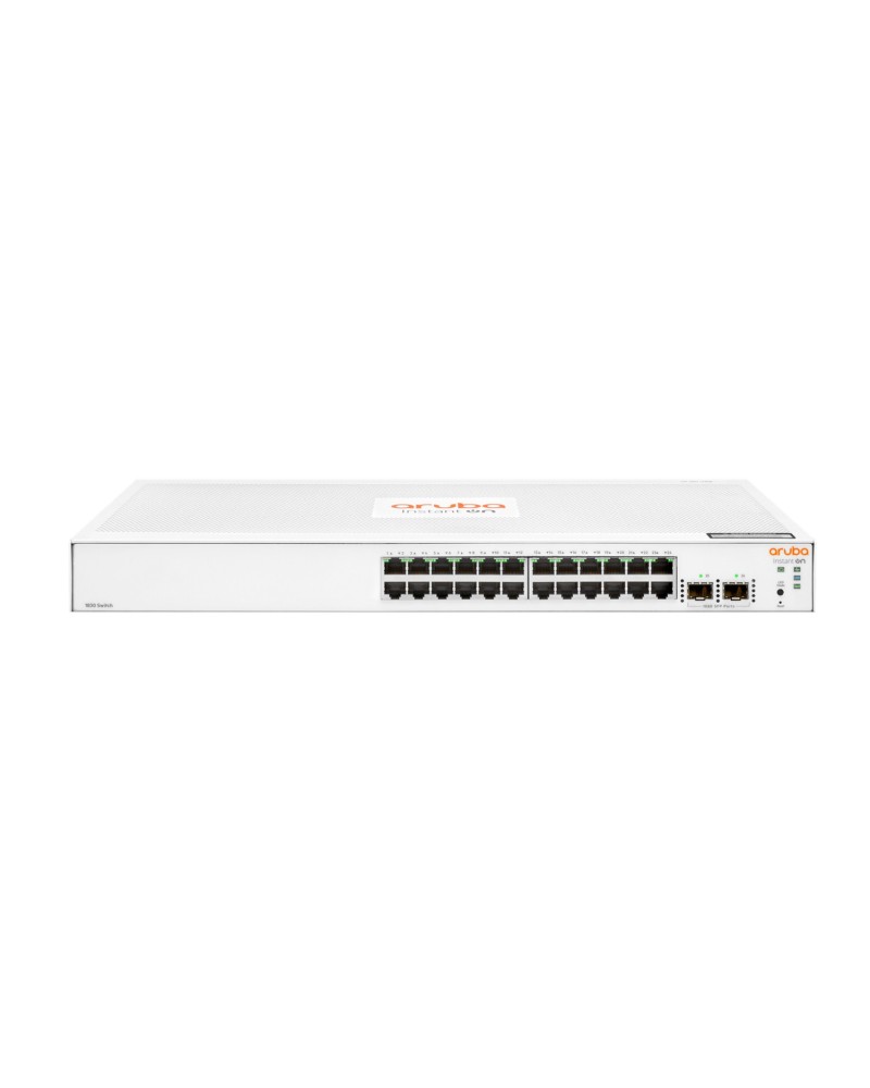 0190017518893 - HPE Networking Instant On 1830 24G 2SFP Switch - Switch - Smart - 24 x 10 100 1000 + 2 x Gigabit SFP - Desktop an Rack montierbar