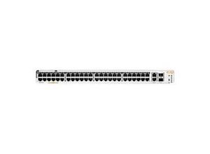 0190017522982 - HPE Networking Instant On 1960 48G 40p Class4 8p Class6 PoE 2XGT 2SFP+ 600W Switch - Switch - managed - 48 x 10 100 1000 + 2 x 10 Gigabit SFP+ + 2 x 100 1000 10GBase-T - an Rack montierbar - PoE (600 W)