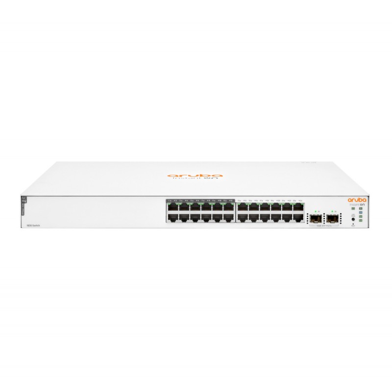 0190017523743 - JL813A Hewlett Packard Enterprise HPE ION 1830 24G 12p Cl4 PoE 2SFP 195W Switch  JL813A JL813A 0190017523743