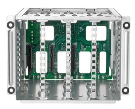 0190017557632 - HPE 8SFF x1 U3 Drive Cage Kit - Gehäuse für Speicherlaufwerke - Tri-Mode