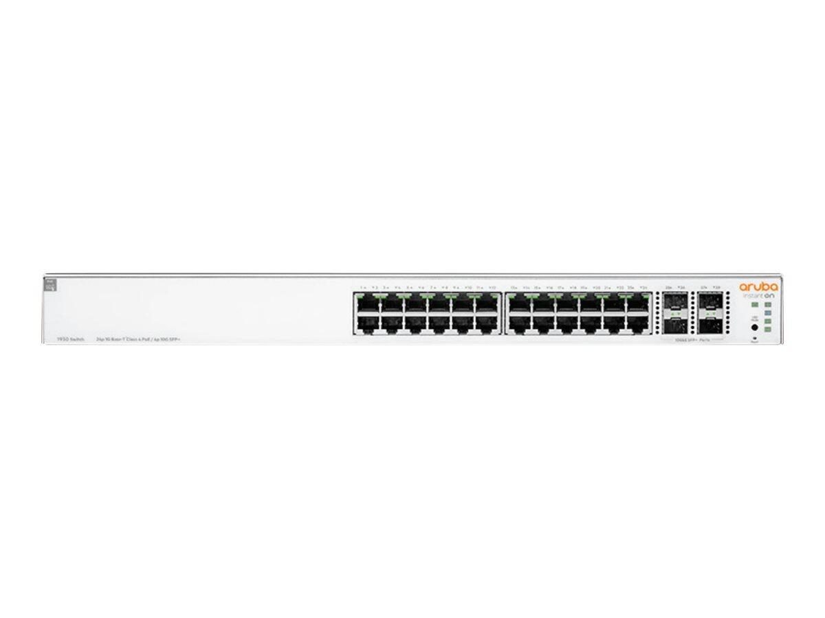 0190017592893 - Netzwerk-Switch Aruba Instant On 1930 24G Class4 PoE 4SFP SFP+ 195W Netzwerk-Switches eh13 Switch