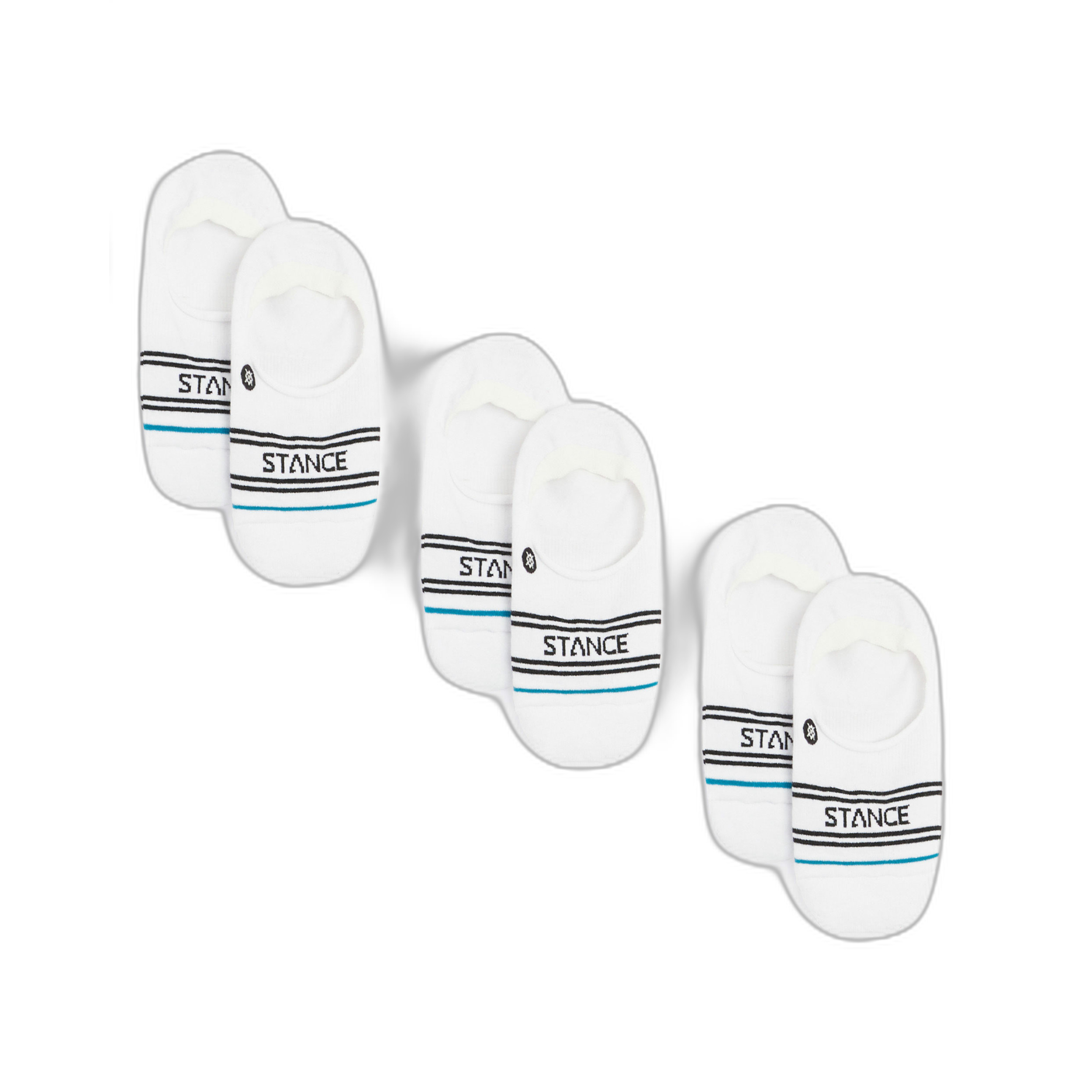 0190107456449 - 3er-Set Socken Basic No Show