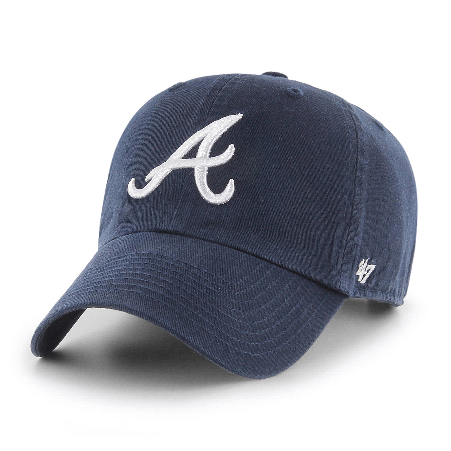 0190182435469 - Braves Baseballkappe MLB Clean Up 0190182435469 - Braves Baseballkappe MLB Clean Up