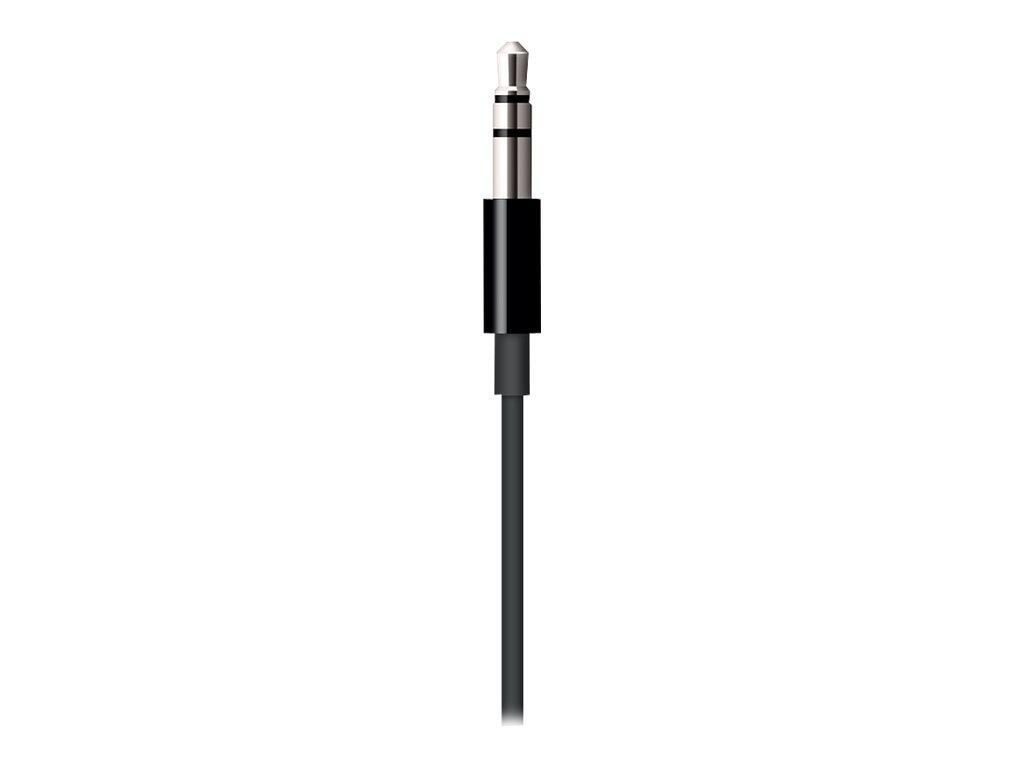 0190198616456 - iPhone iPad MacBook Anschlusskabel [1x Lightning-Stecker - 1x Klinkenstecker 35 mm] 120 m Schwarz