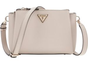 0190231847014 - GUESS Umhängetasche Emblem Reißverschluss für Damen beige 0190231847014 - GUESS Umhängetasche Emblem Reißverschluss für Damen beige
