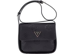 0190231847625 - GUESS Umhängetasche Magnetverschluss Logo-Prägung für Damen schwarz