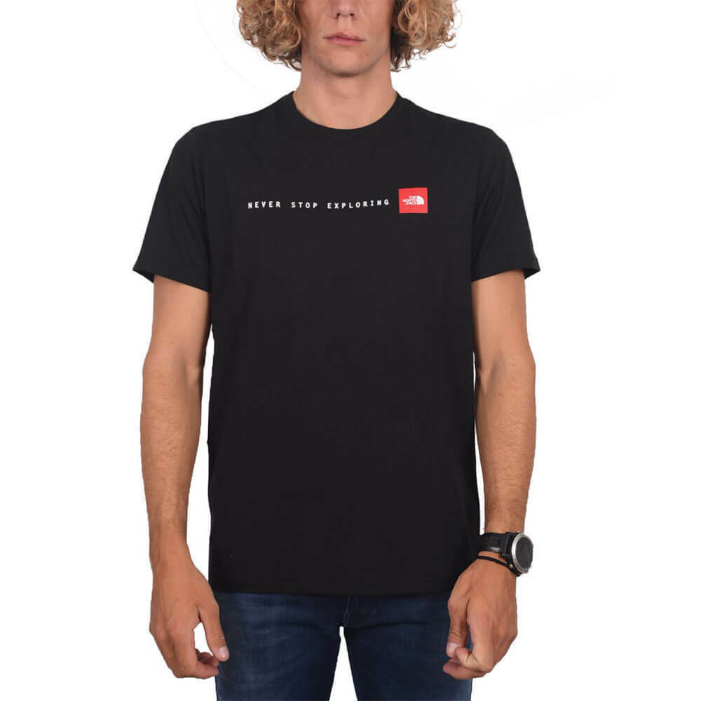 0190289414107 - Klassisches T-Shirt Never Stop Exploring