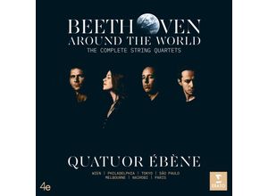 0190295339814 - Beethoven Around The World-ComplString Quartets - Quatuor Ébène (CD)