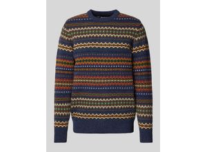 0190375485790 - Strickpullover mit Rundhalsausschnitt Modell Case Fairisle