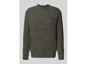 0190375922608 - Regular Fit Strickpullover aus reiner Wolle