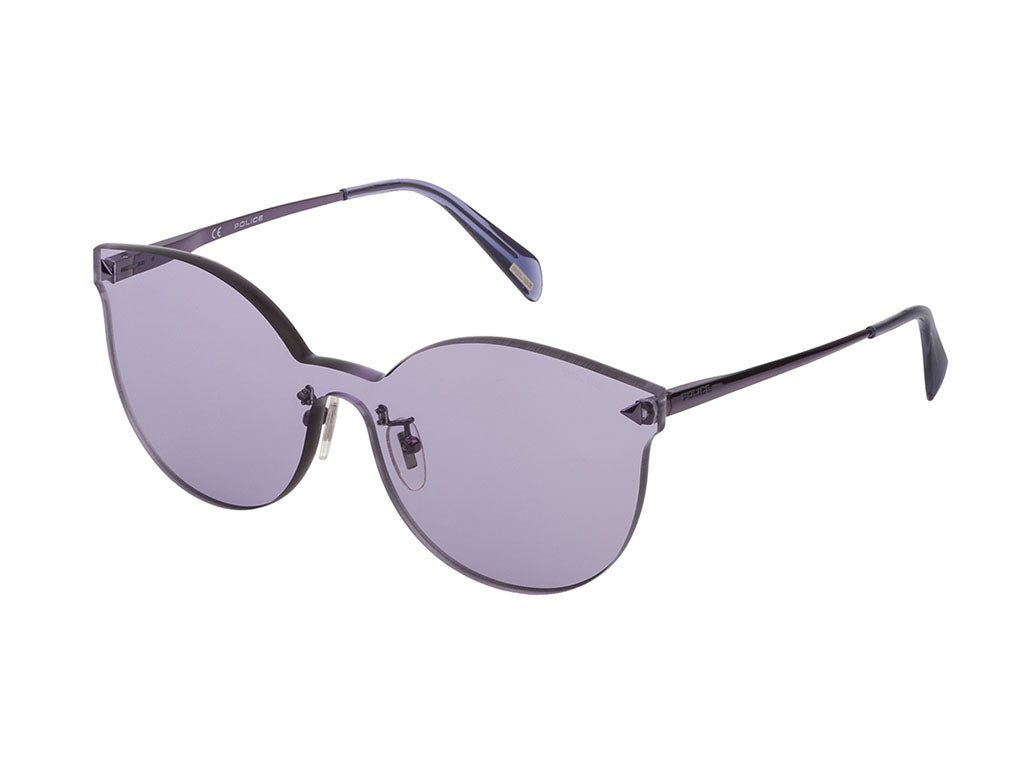 0190605177051 - Damen SPL935 Lagoon 1 0Q63 Gläser SONNENBRILLEN Metall Violett  Schmetterling Normal