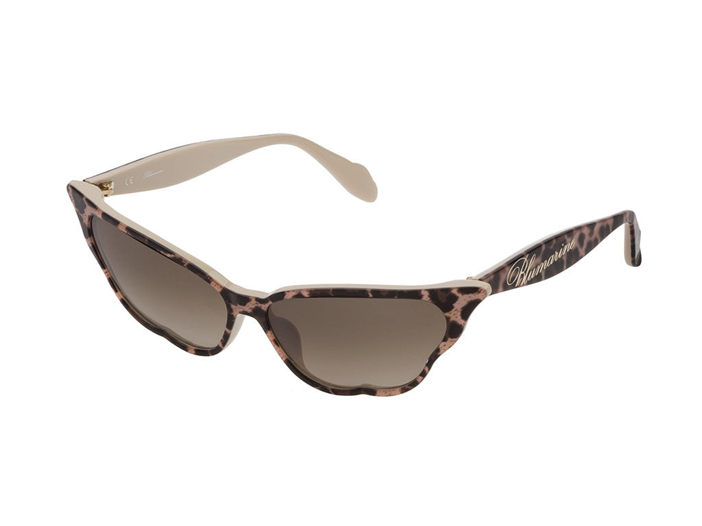 0190605186473 - Donna SBM748 LEOX Occhiali da sole Plastica Marrone  Geometrica Normale