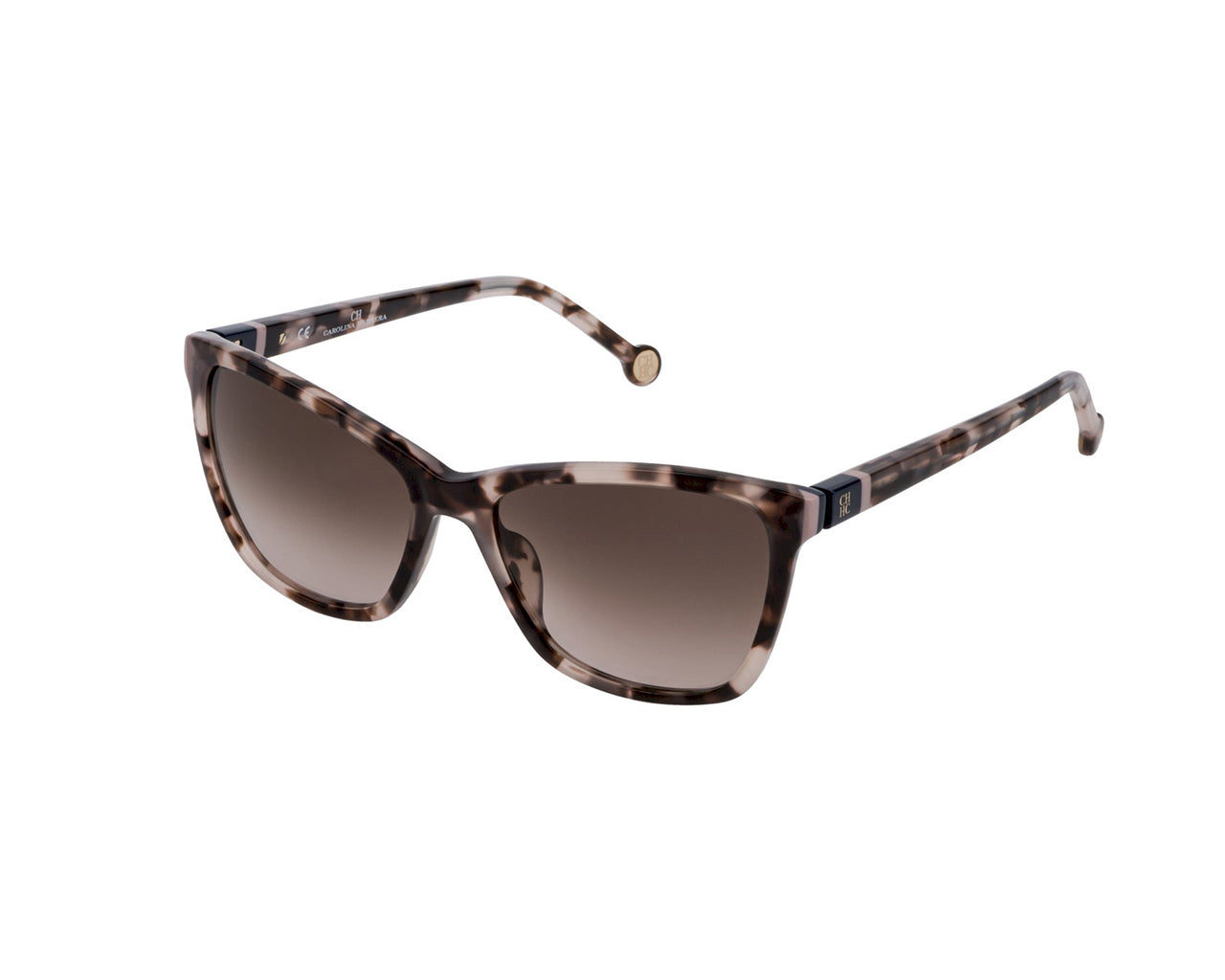 0190605232613 - Damen SHE844 0AGK Gläser SONNENBRILLEN Acetat Havanna Braun Quadratisch Normal Schattiert