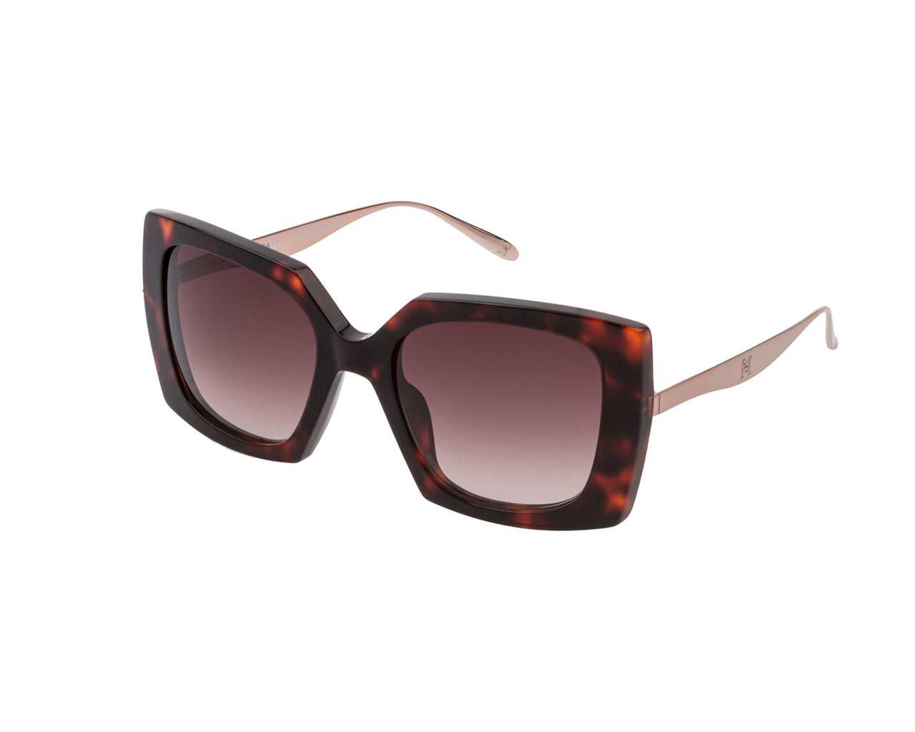 0190605237380 - Damen SHN616M 0786 Gläser SONNENBRILLEN Acetat Havanna Braun Quadratisch Normal Schattiert