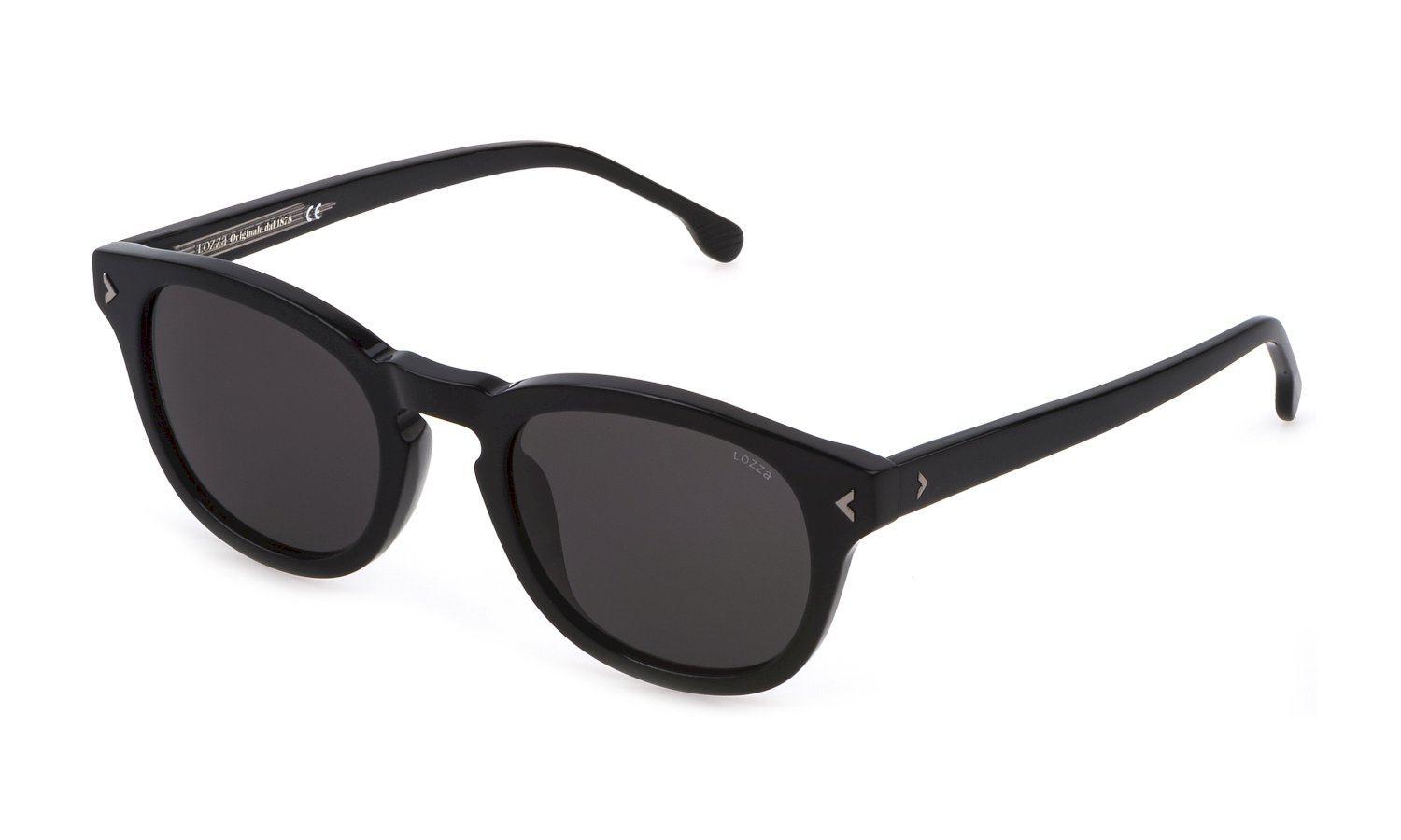 0190605323991 - Unisex SL4284 Rimini 5 700k Gläser SONNENBRILLEN Acetat Schwarz Rauch Panthos Normal