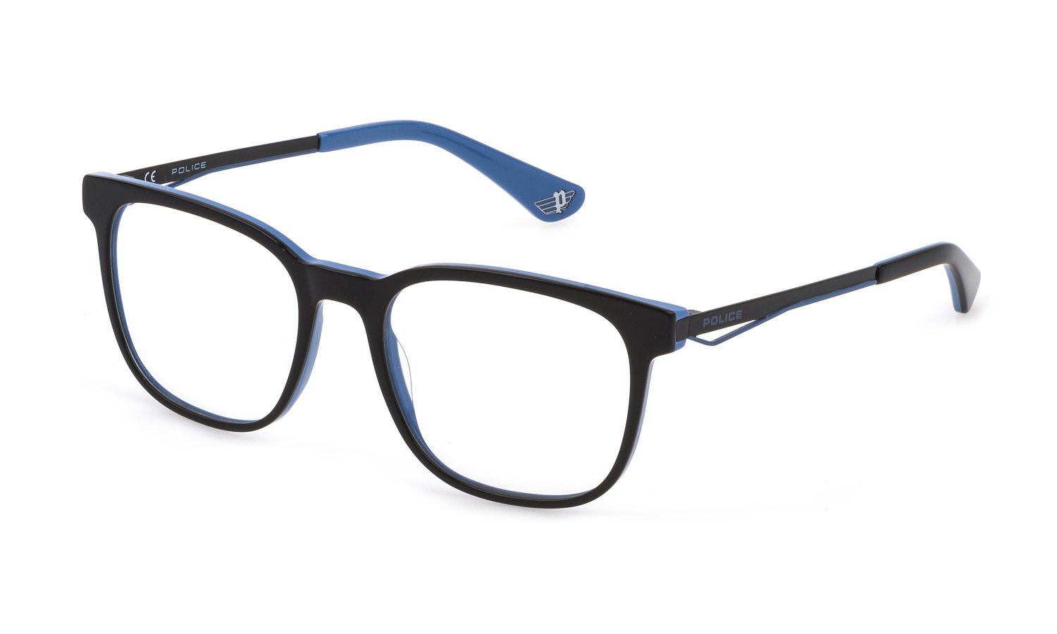 0190605326787 - Unisex VK103 JUMP JR 1  0B32 Rahmen von BRILLEN Acetat Schwarz   Blau  Quadratisch