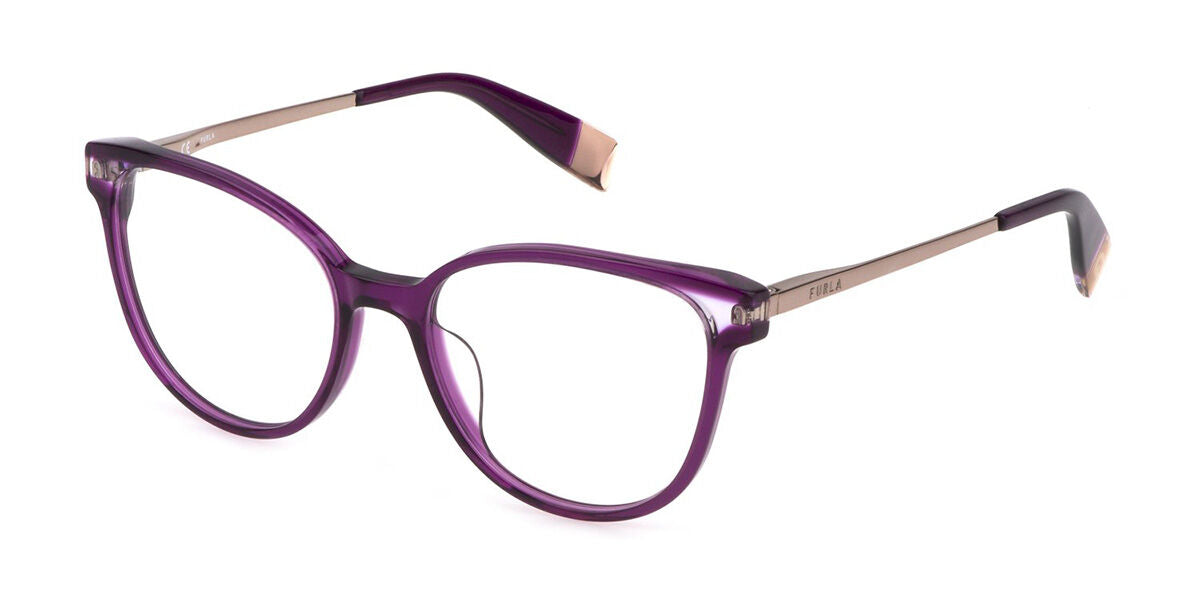 0190605366837 - Damen VFU580 0U55 Rahmen von BRILLEN Acetat Violett  Pantos