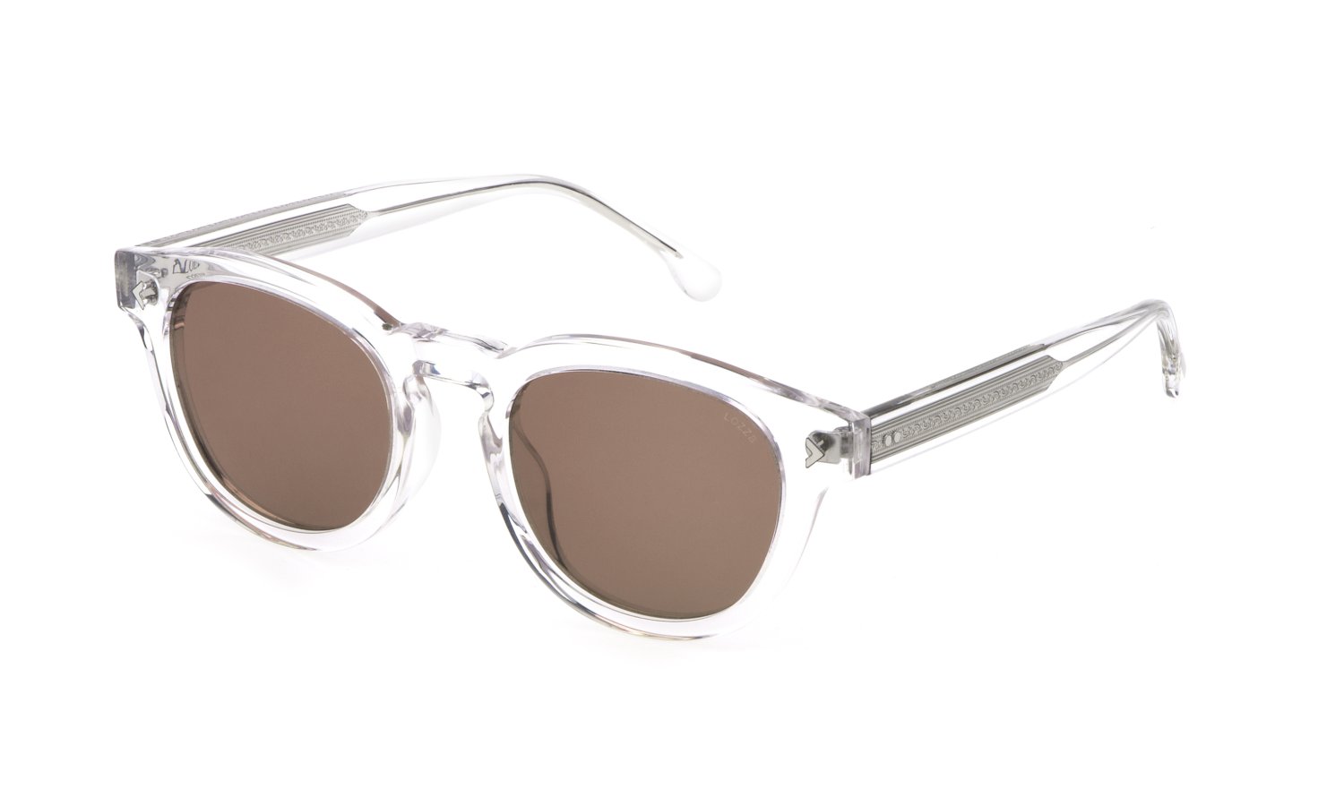 0190605376461 - Herren SL4299 POSITANO3 0P79 Gläser SONNENBRILLEN Acetat Transparent Braun Panthos Normal