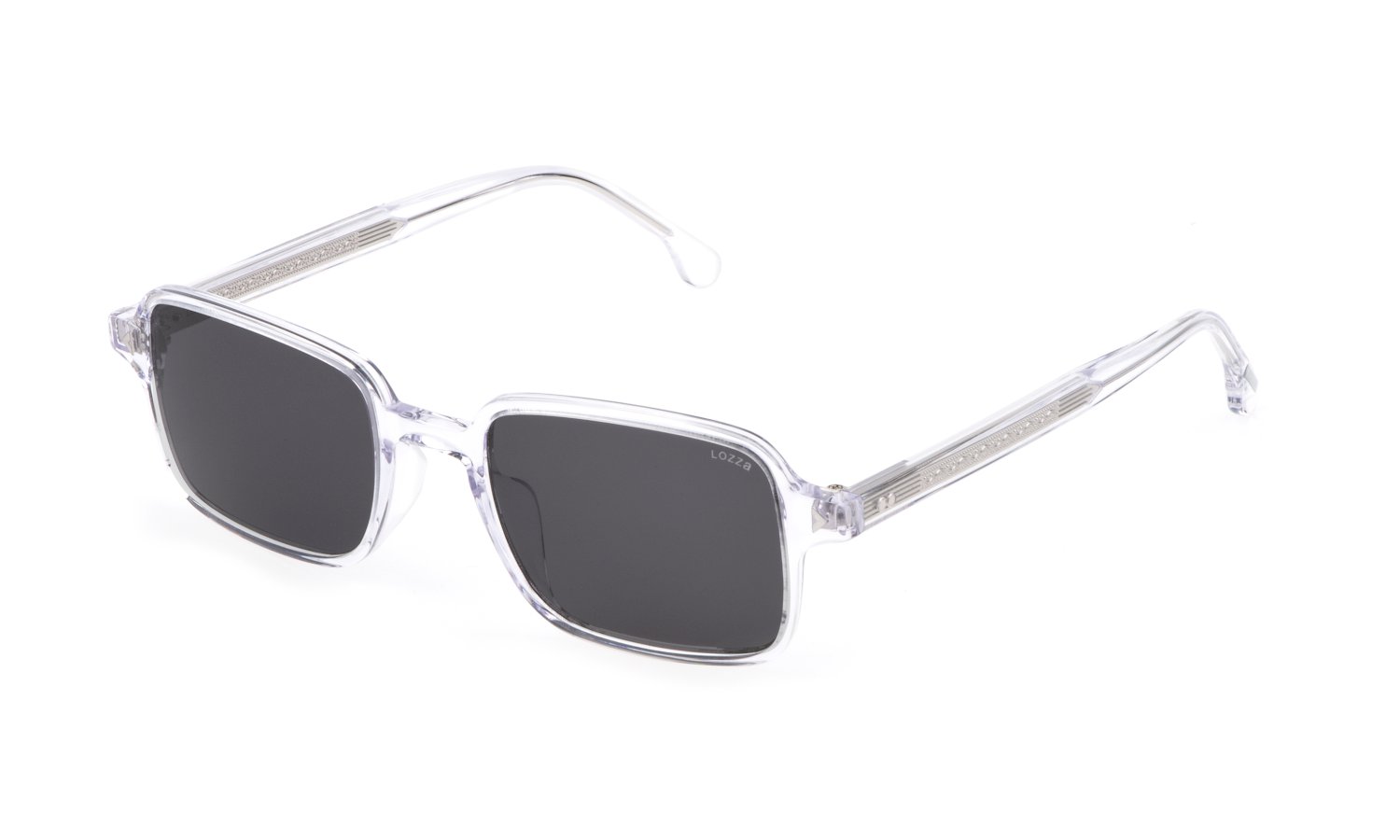 0190605376621 - Herren SL4302 75GY Gläser SONNENBRILLEN Acetat Transparent Grau Quadratisch Normal