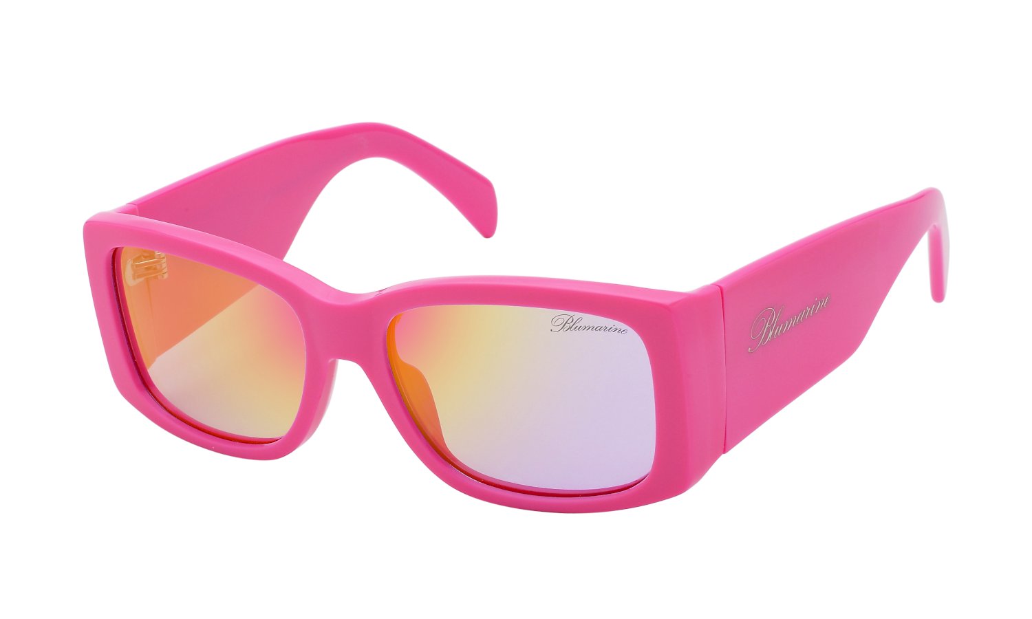 0190605388174 - Damen SBM800 ATEX Gläser SONNENBRILLEN Acetat Rosa Rosa Geometrisch  Spiegel