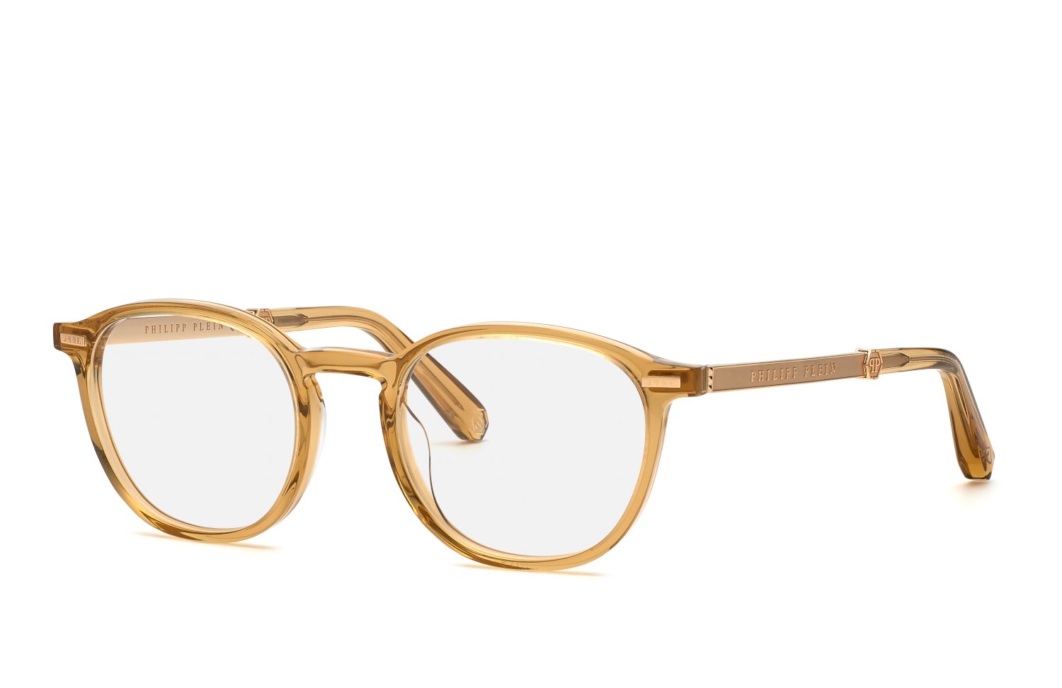 0190605391518 - Unisex VPP057M Plein Gold 0913 Rahmen von BRILLEN Acetat Beige  Panthos