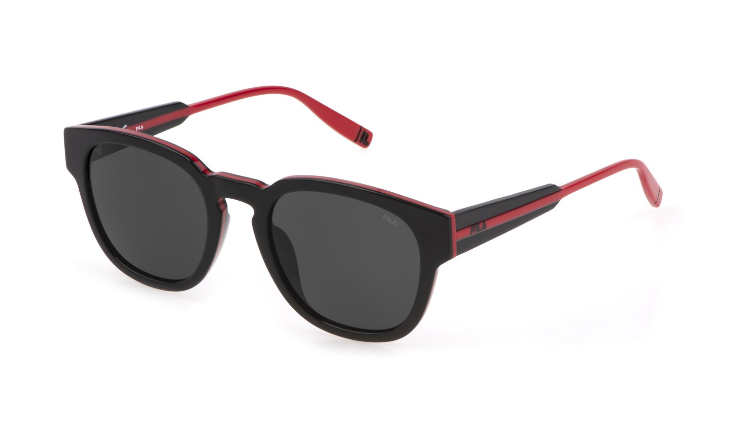 0190605400234 - Unisex SFI310 06UE Gläser SONNENBRILLEN Acetat Schwarz Rauch Geometrisch Normal