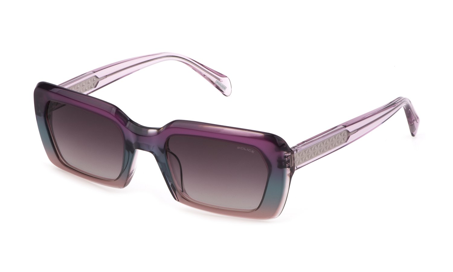 0190605412152 - Damen SPLG21 DAWN 6 0ABT Gläser SONNENBRILLEN Acetat Violett Violett Quadratisch Normal Schattiert