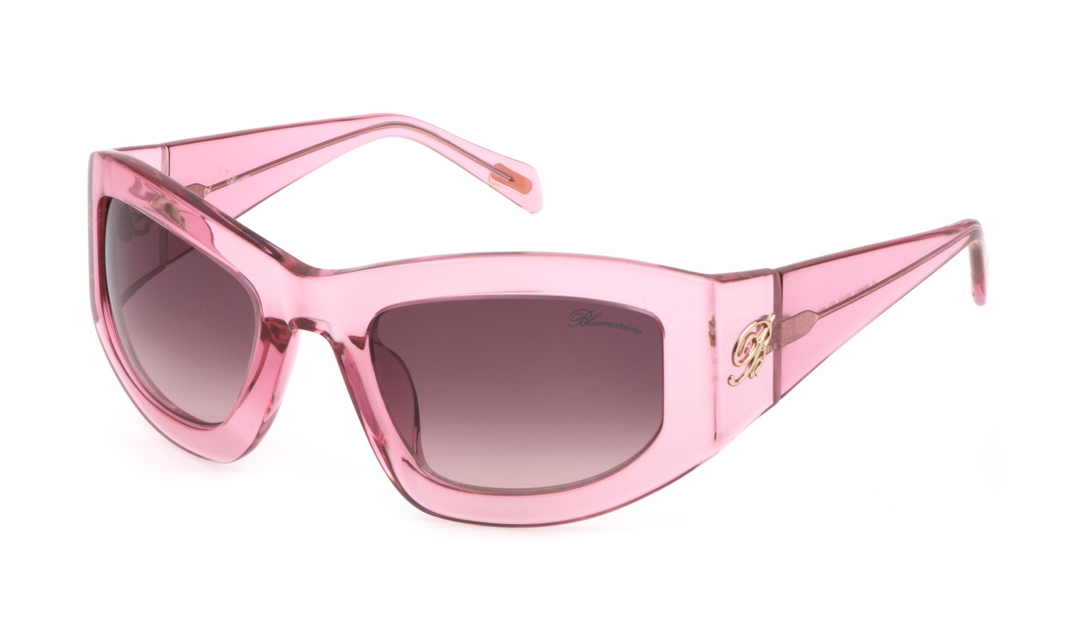 0190605414569 - Damen SBM802 06MH Sonnenbrillen Acetat Rosa Violett Wraparound Normal Schattiert 0190605414569 - Damen SBM802 06MH Sonnenbrillen Acetat Rosa Violett Wraparound Normal Schattiert