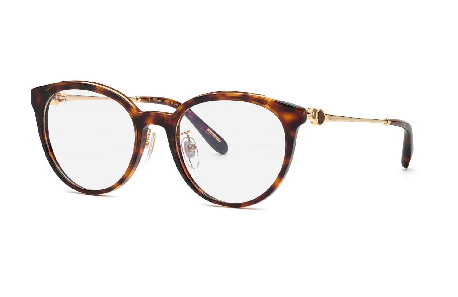 0190605429464 - Donna VCH331S 0714 Rahmen von BRILLEN Acetato Havana  Rotonda