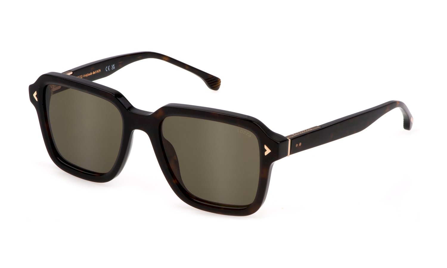 0190605439371 - Herren SL4329 SANREMO 3 0722 Gläser SONNENBRILLEN Acetat Havanna Braun Quadratisch Normal