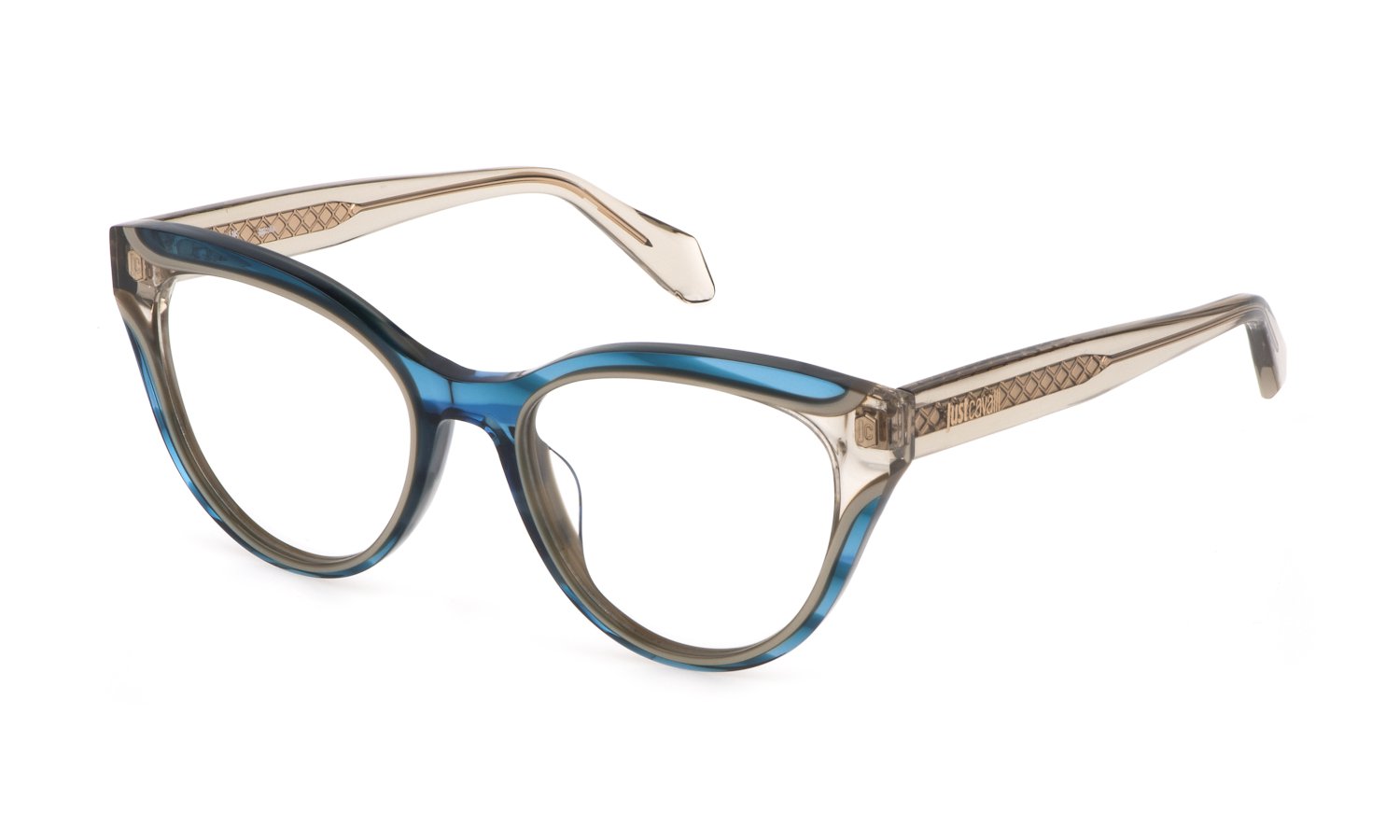 0190605444856 - Frau VJC001V 0931 Rahmen von BRILLEN Acetat Blau  Katzenauge