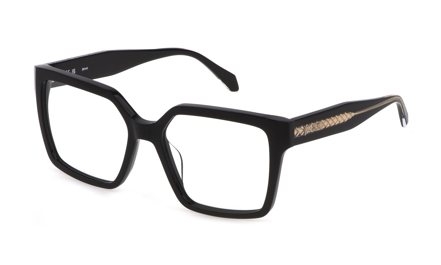 0190605445242 - Unisex VJC006 0700 Rahmen von BRILLEN Acetat Schwarz  Quadratisch